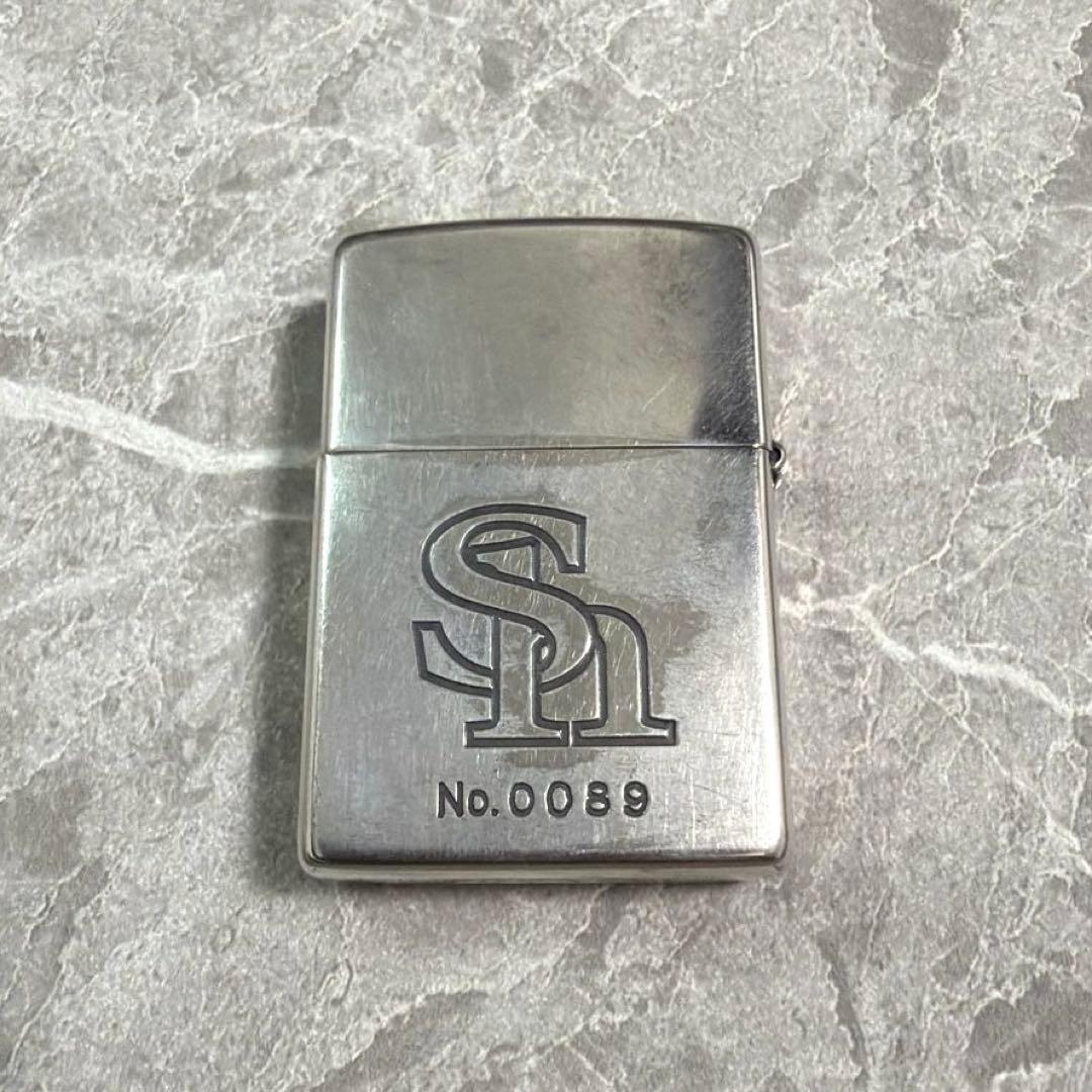 【希少】2014年製 福岡ソフトバンクホークス 限定ZIPPO 刻印あり レア