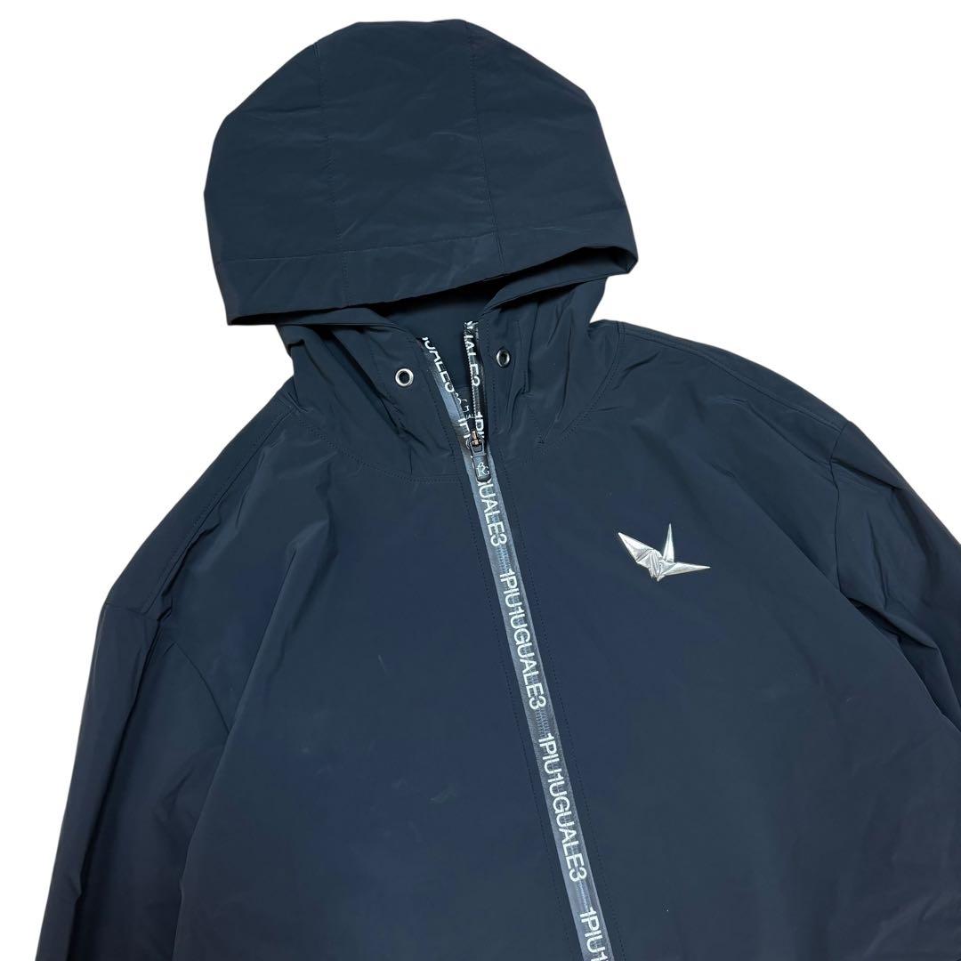 未使用級美品 1PIU1UGUALE3 GOLF ナイロンジャケット 黒 VI