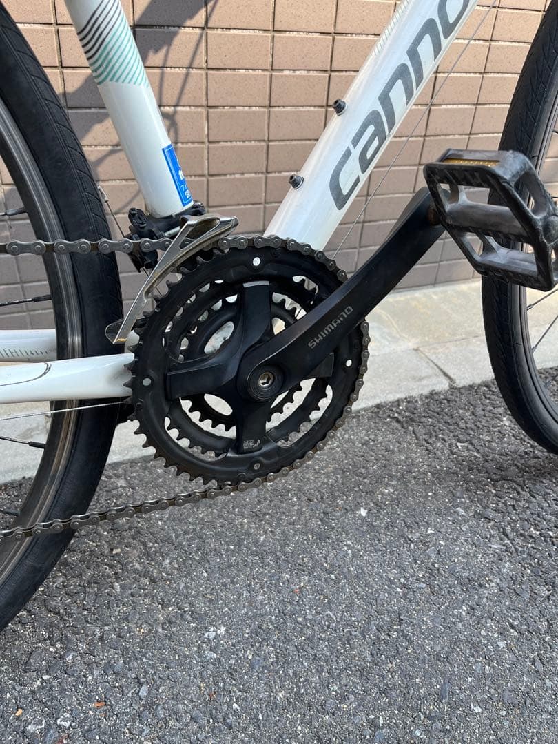 Cannondale Quick7クロスバイク ホワイト　キャノンデール