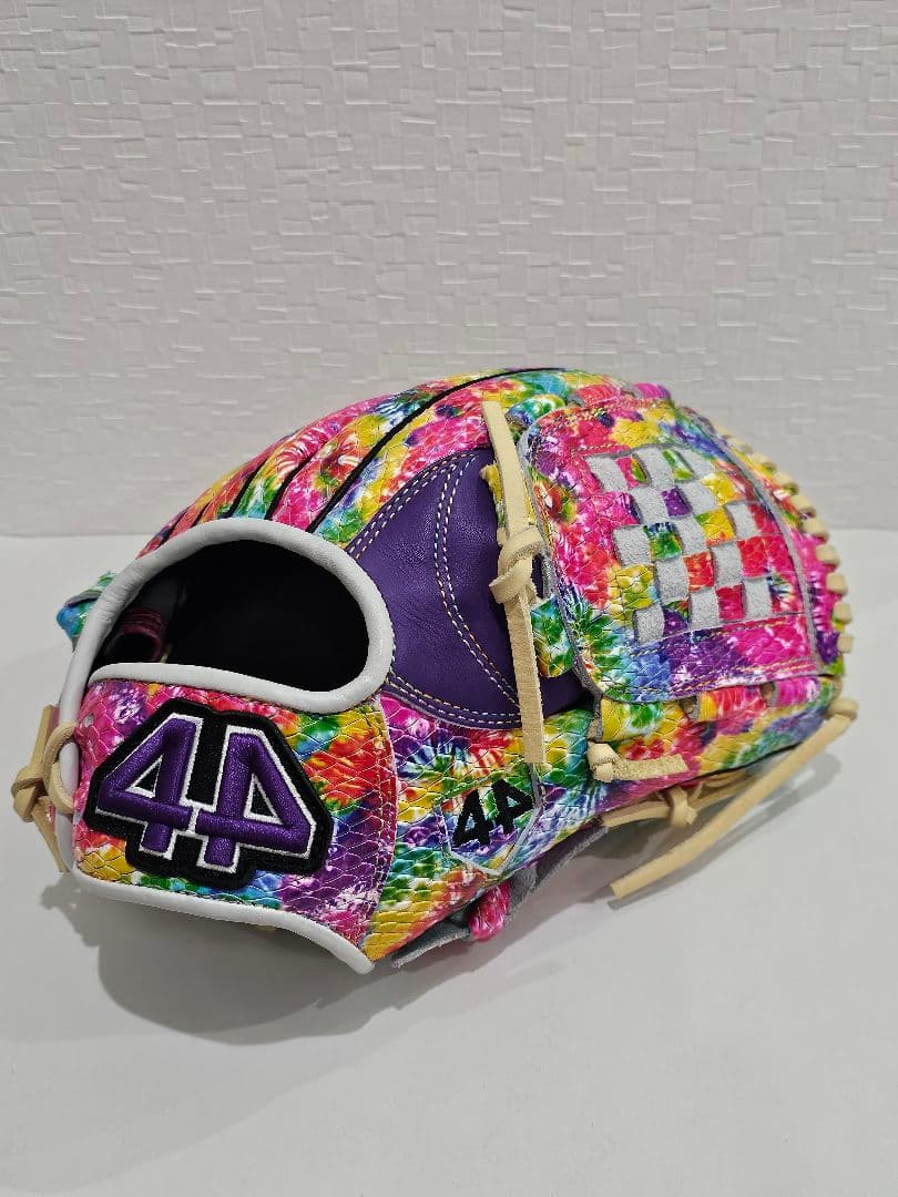 【新品未使用】 44Pro 限定 カスタムオーダー 硬式 内野手用 グローブ袋付