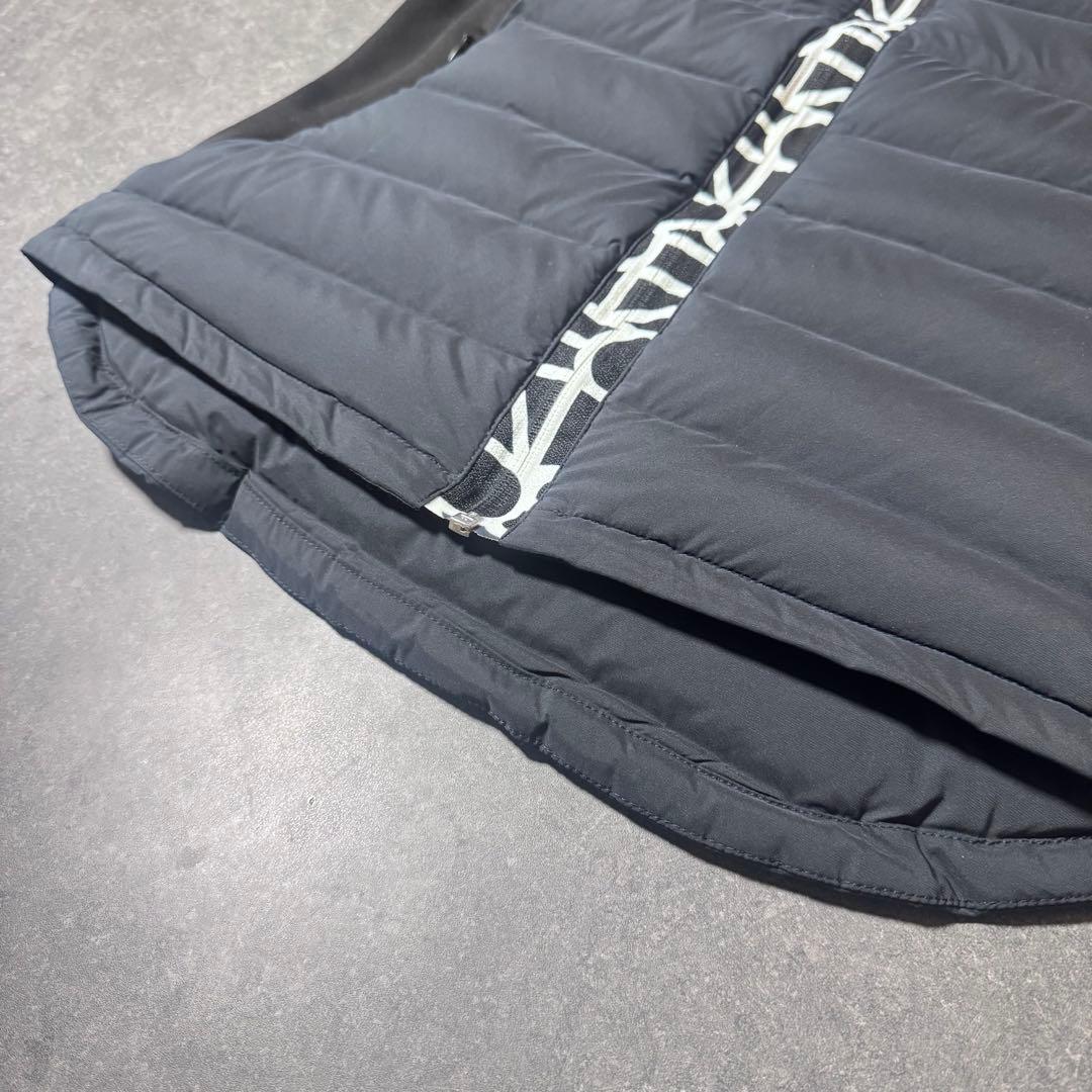 DESCENTE GOLF レディースダウンベスト ブラック