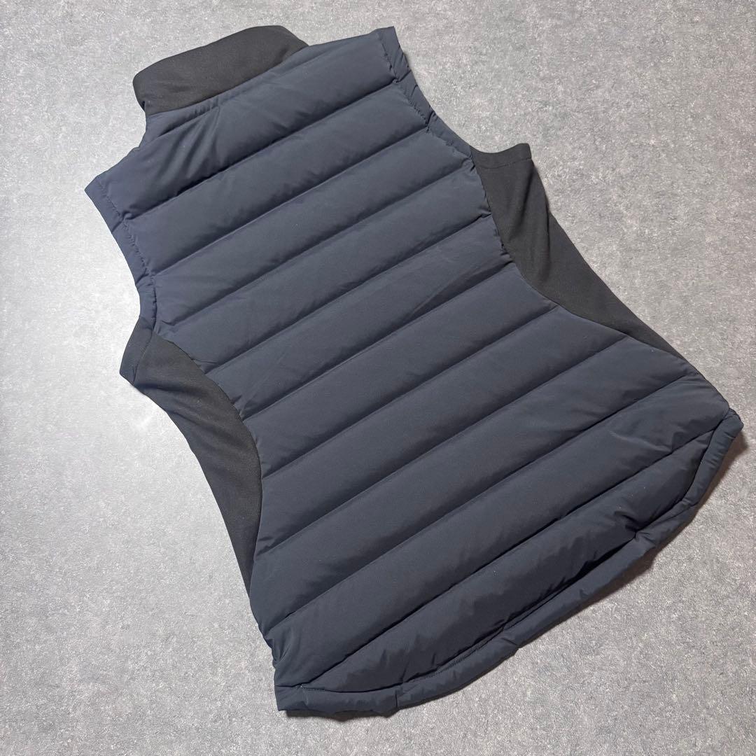 DESCENTE GOLF レディースダウンベスト ブラック