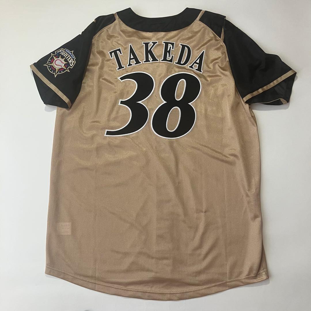 日本ハムファイターズ 武田勝 ユニフォーム ビジター 刺繍　Oサイズ