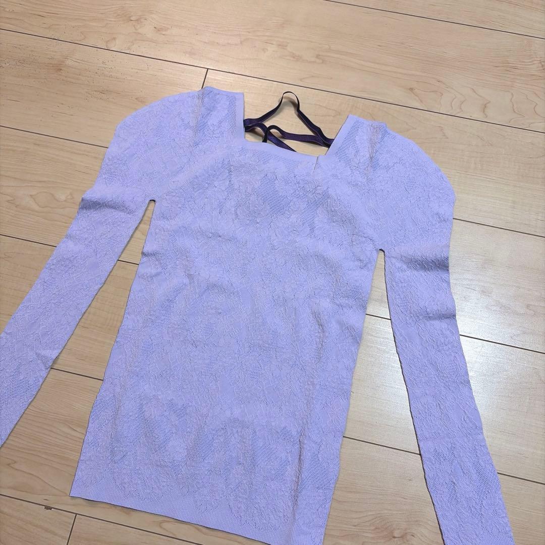 新品Chacott サイズM スクエアネックデザイントップ ¥15,950