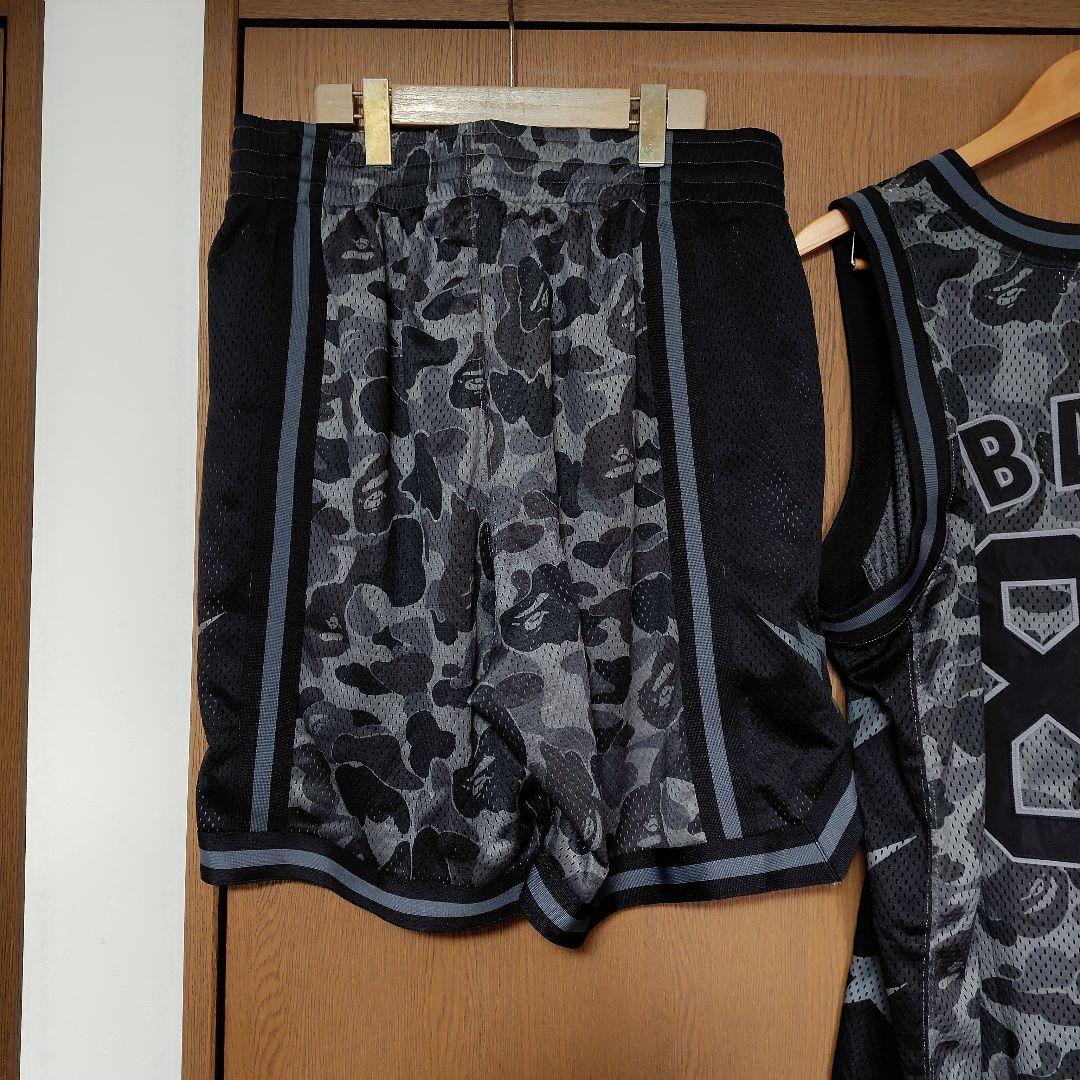 BAPE バスケットボールタンクトップ パンツセットアップ