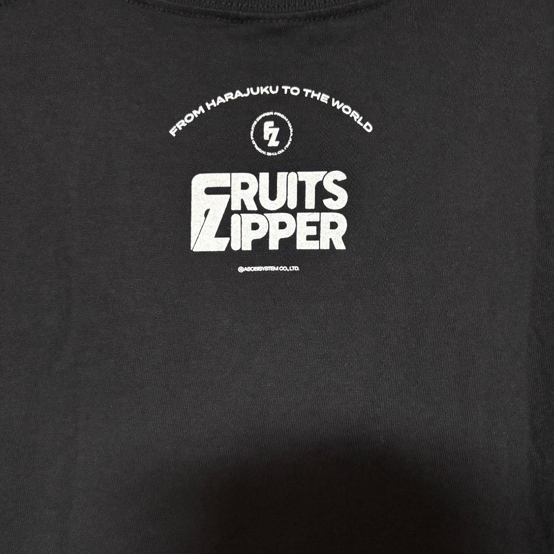 FRUITS ZIPPER NEW KAWAII Tシャツ 黒 Lサイズ