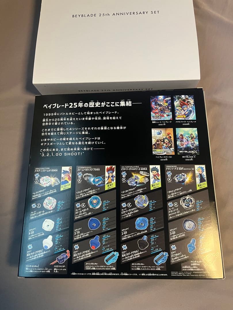 ベイブレード 25周年記念 サイン入りセット