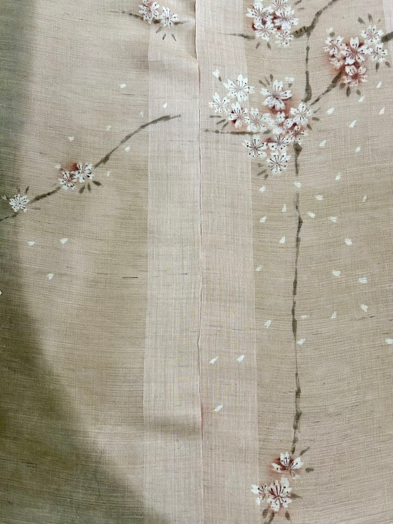 しだれ桜の暖簾