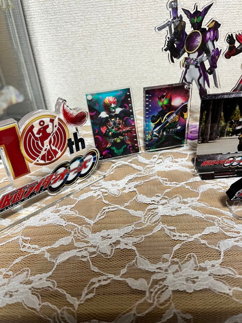 仮面ライダーオーズ アクスタ セット