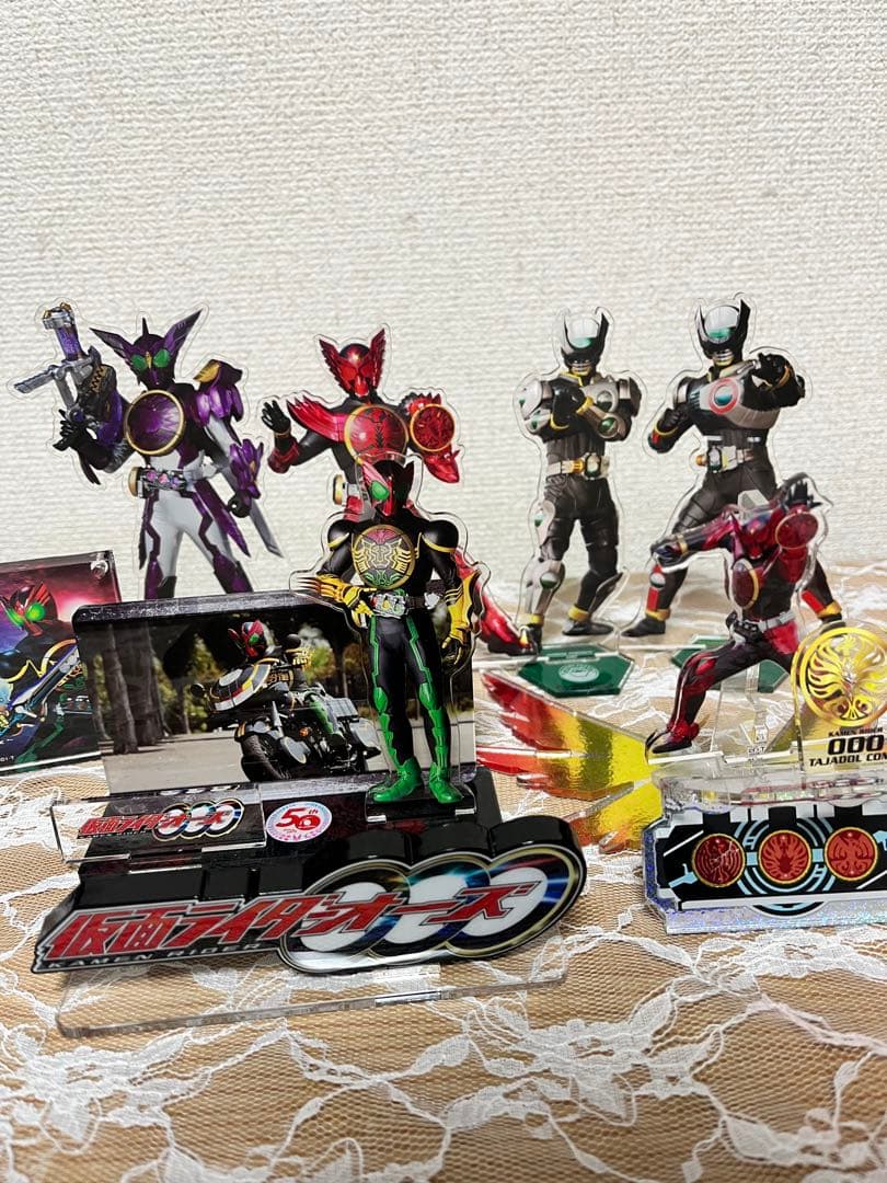 仮面ライダーオーズ アクスタ セット