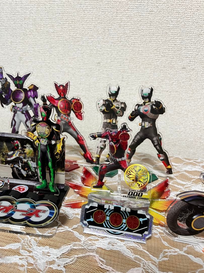 仮面ライダーオーズ アクスタ セット