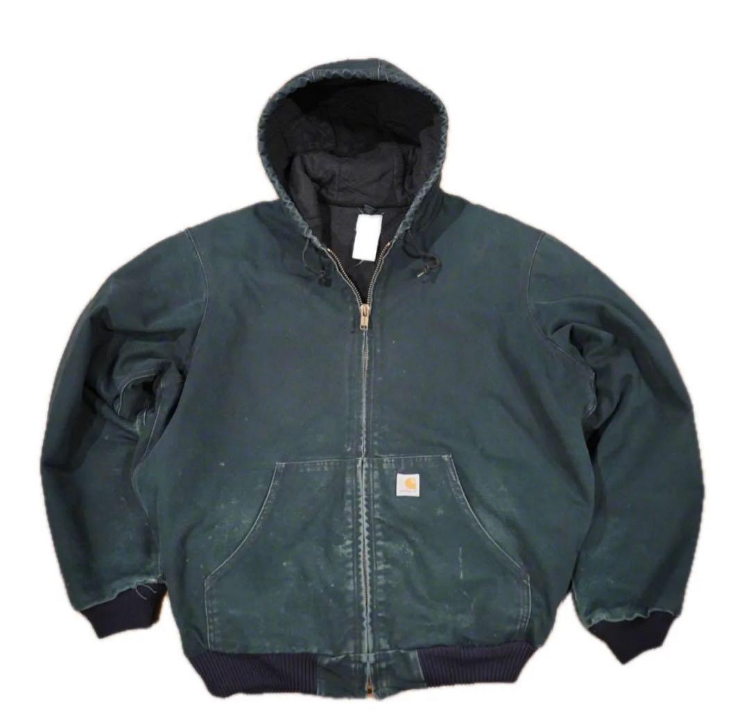 極上フェードTall Carhartt アクティブジャケットXL Tall 黒