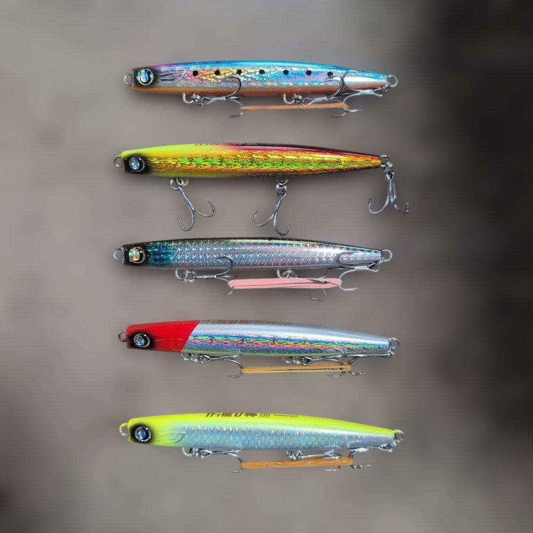 【未使用】【ジャンプライズ】かっ飛び棒130 シャローライト　５セット