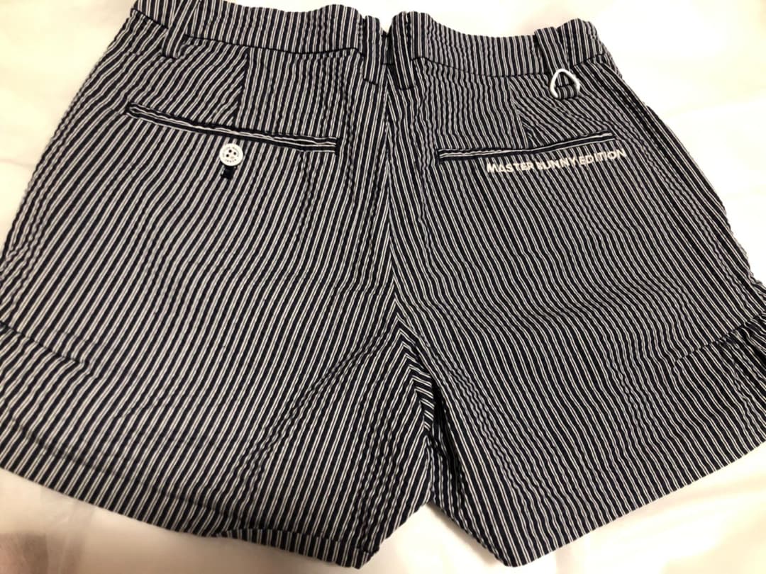 新品　パーリーゲイツ　マスターバニー　ショートパンツ　サイズ1 ネイビー