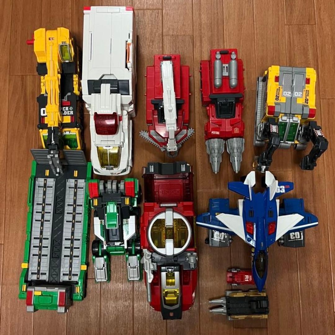 ハイパーレスキュー トミカ★ブルーポリス ビルダー まとめ売り