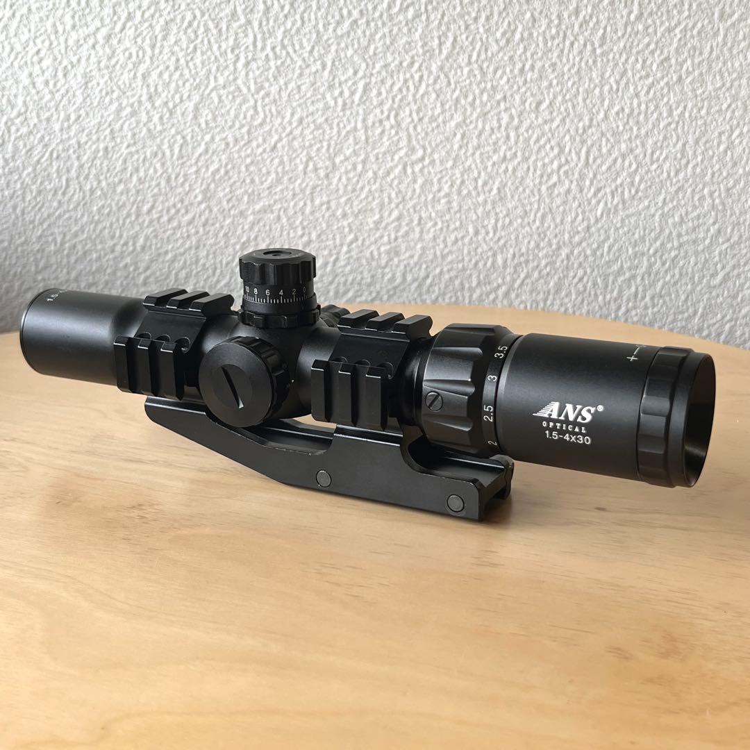 ANS Optical 1.5-4×30 CQB ライフルスコープ