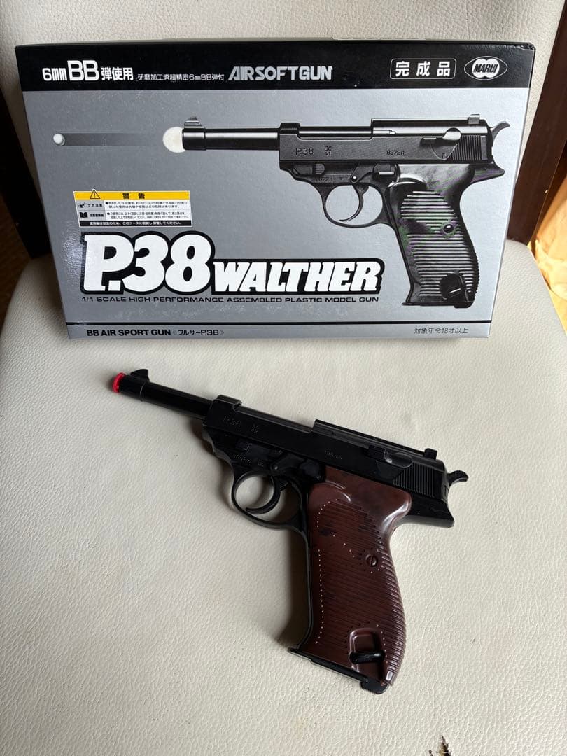 【絶版18歳以上用モデル・デッドストック・初期型】東京マルイ ワルサーP38