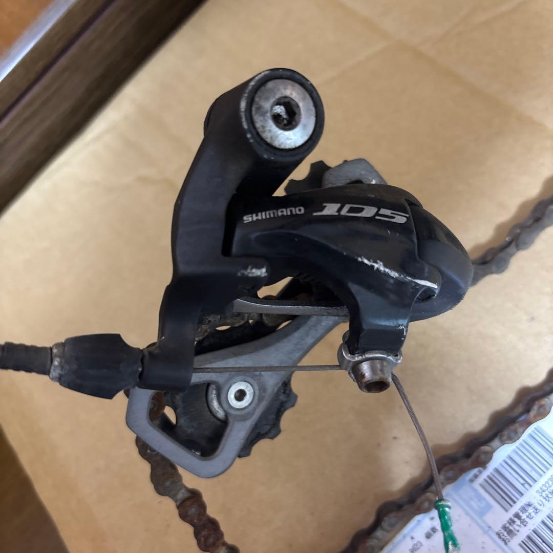 TCR リペア前　GIANT aluxx SL ギア付きShimano105