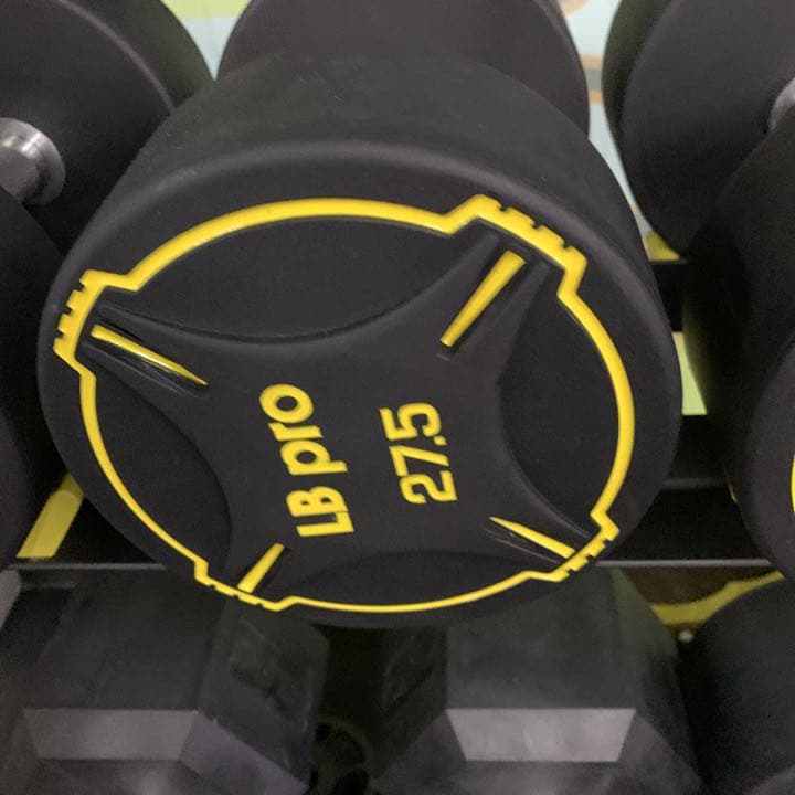 TPUダンベル　2.5kg 5kg  10kg  各2個計50kg