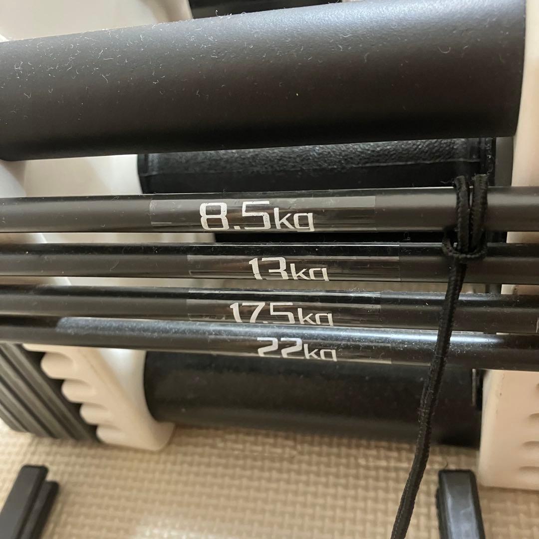 ②可変式 クイックダンベル ブロックダンベル 22kg 筋トレ