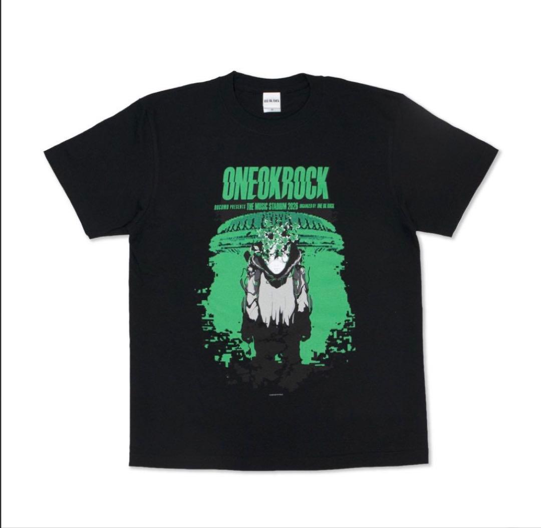 匿名配送　ONE OK ROCK 2026 TMS Tシャツ-A / BLACK