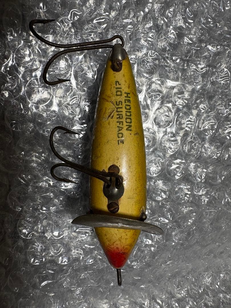 オールドヘドン　210 サーフェイス　金目　希少　HEDDON ルアー