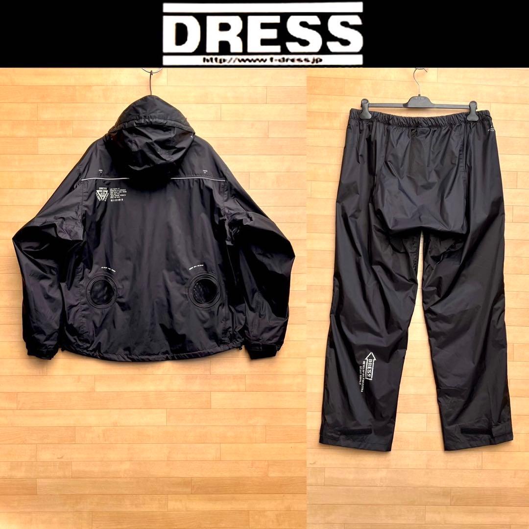 4XL DRESS エアロ レインウェア エアボーン フィッシングスーツ