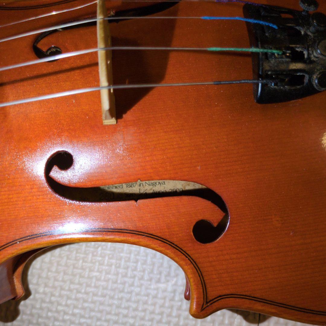 【動作未確認】SUZUKI No.280 バイオリン 1/4 Anno2000