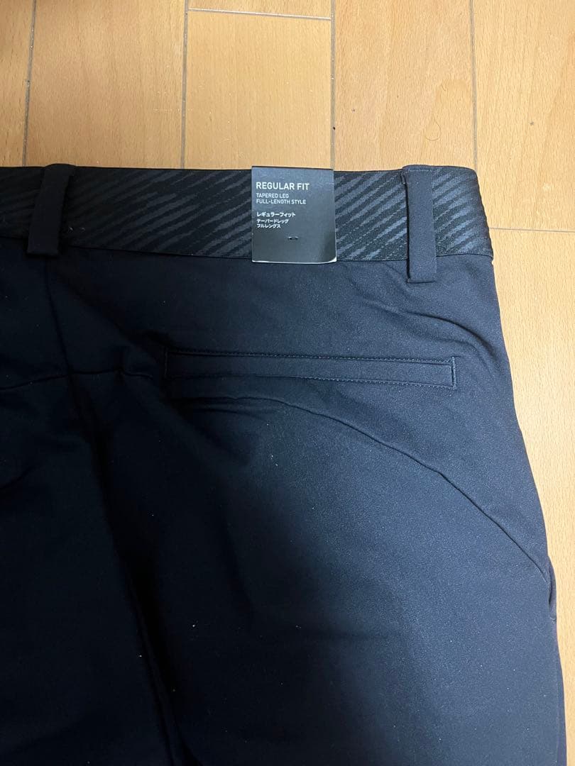 新品　アディダス　ゴルフ　ブラック　82 L スリーストライプスパンツ