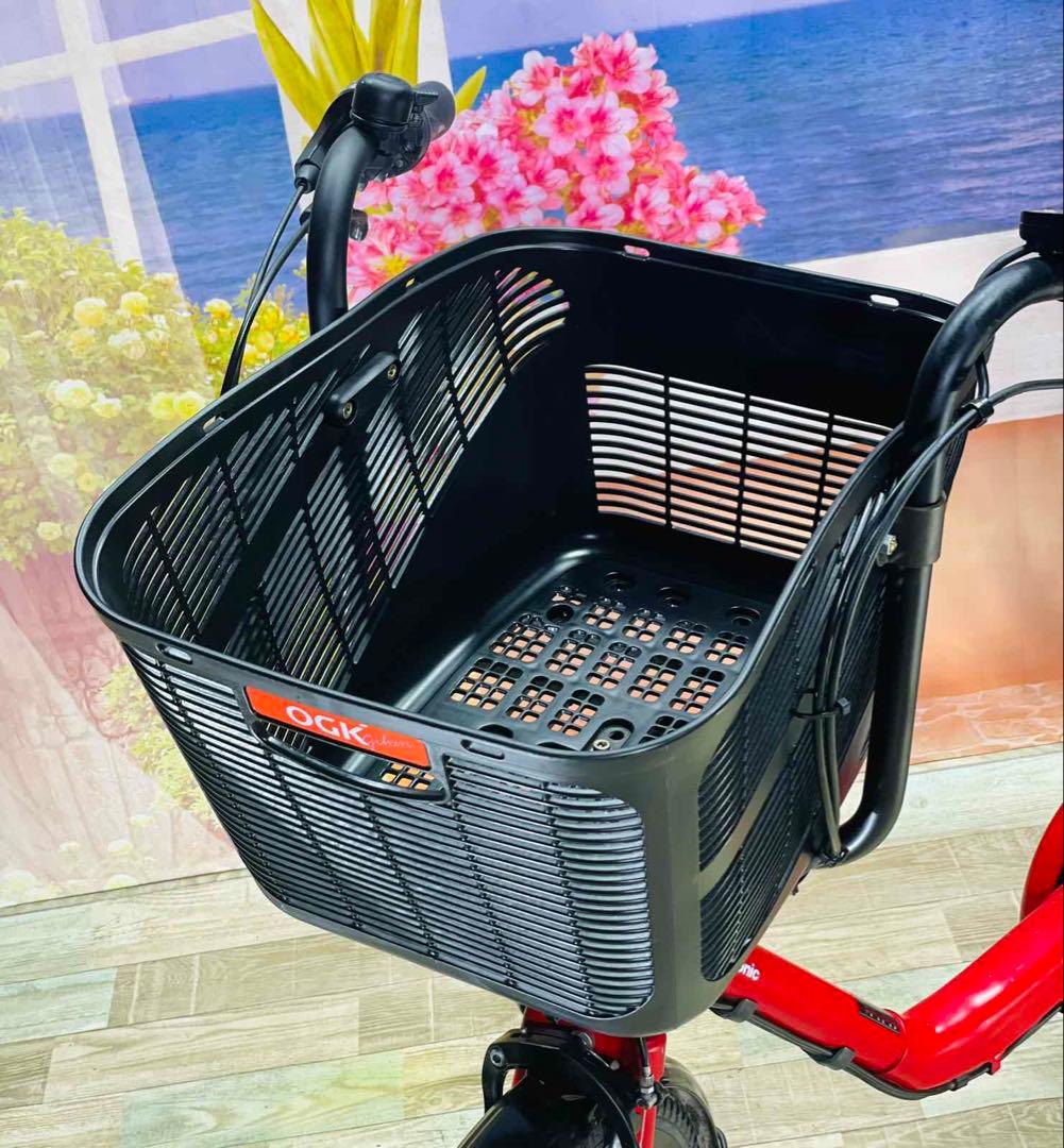 パナソニックギュット⭐️12AH！子供乗せ電動アシスト自転車Y2363