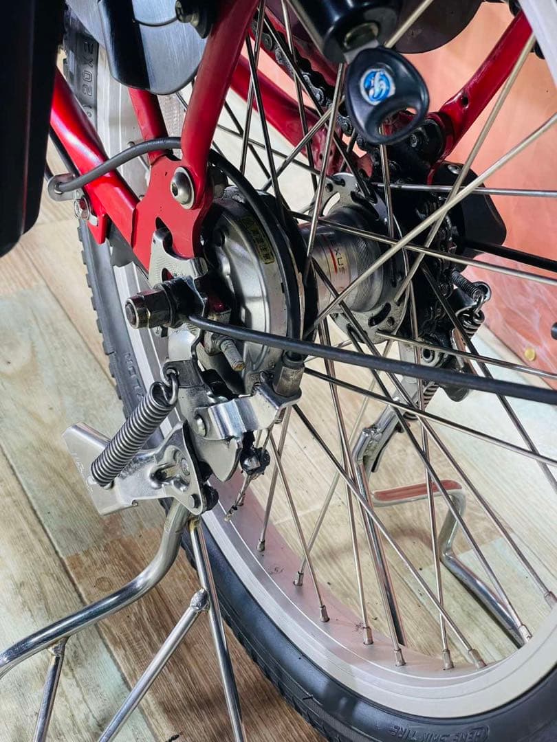 パナソニックギュット⭐️12AH！子供乗せ電動アシスト自転車Y2363