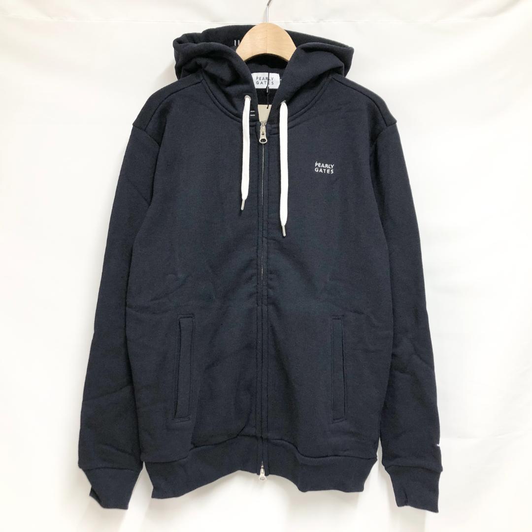 新品未使用　PEARLY GATES　フルジップパーカー　1　ネイビー