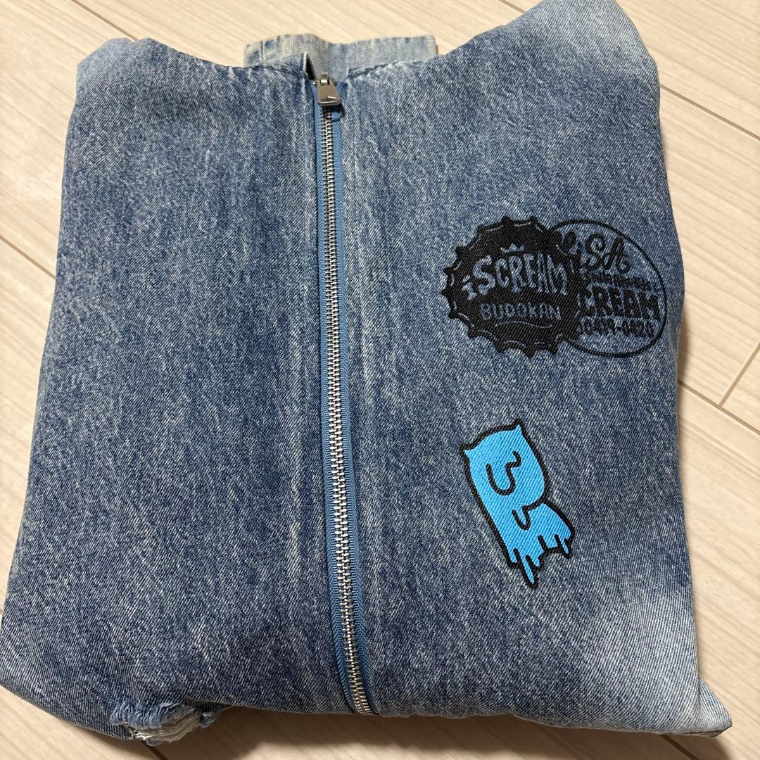 【即日配送】Mサイズ iScream デニムパーカー LiSA
