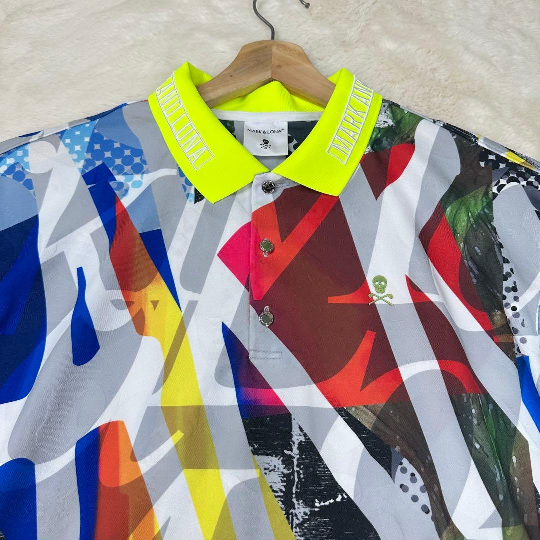 ✨極美品✨MARK&LONA 木村拓哉着用 アートグラフィック 半袖ポロシャツ