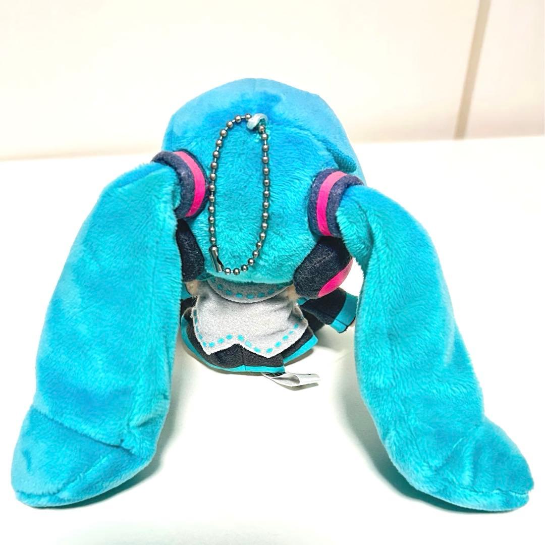 【レア】 初音ミク ふわふわ キーチェーン マスコット ノーマル衣装 ぬいぐるみ