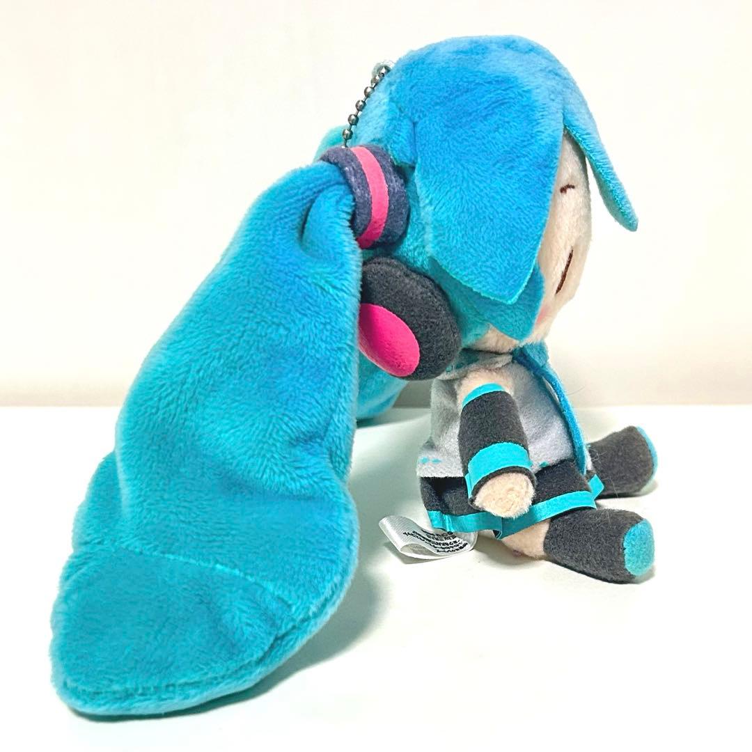 【レア】 初音ミク ふわふわ キーチェーン マスコット ノーマル衣装 ぬいぐるみ
