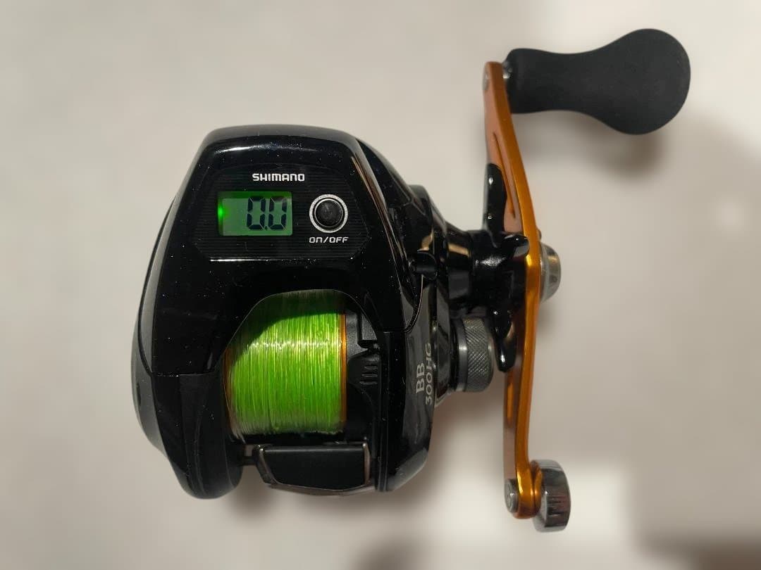 シマノ 17 バルケッタ BB 300HG 右 カウンター付 船用リール