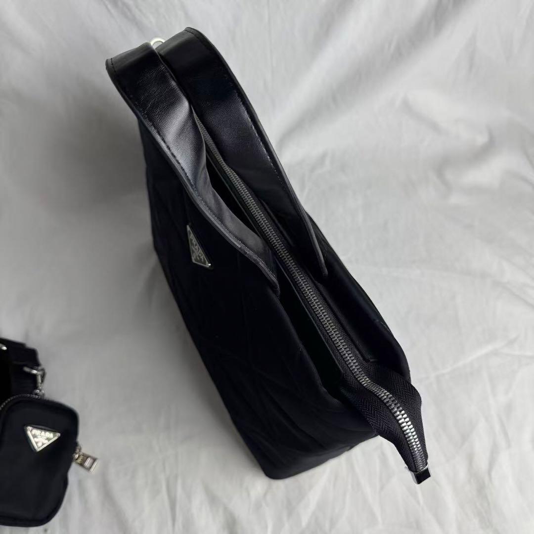 PRADA ノベルティ ミニ トートバッグ 斜めがけショルダー ナイロン