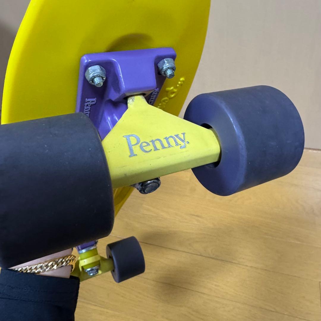 Penny ペニースケートボード　イエロー　パープル　ミニクルーザー　22インチ