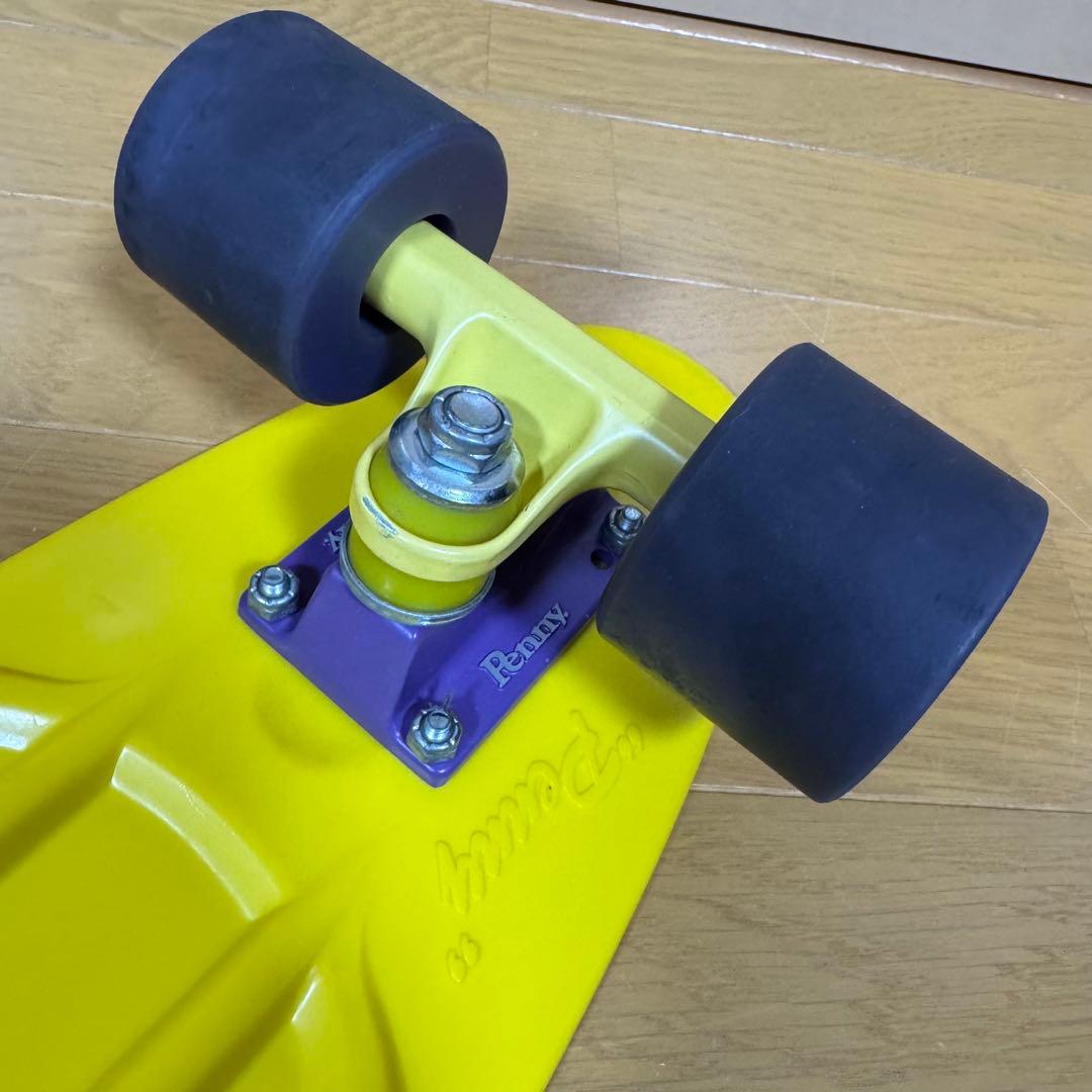 Penny ペニースケートボード　イエロー　パープル　ミニクルーザー　22インチ
