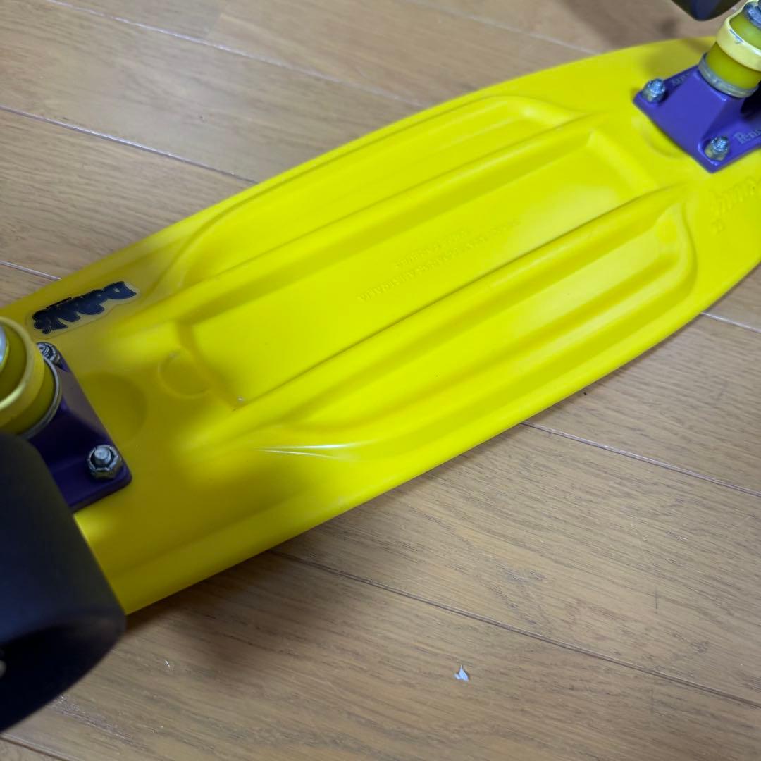 Penny ペニースケートボード　イエロー　パープル　ミニクルーザー　22インチ