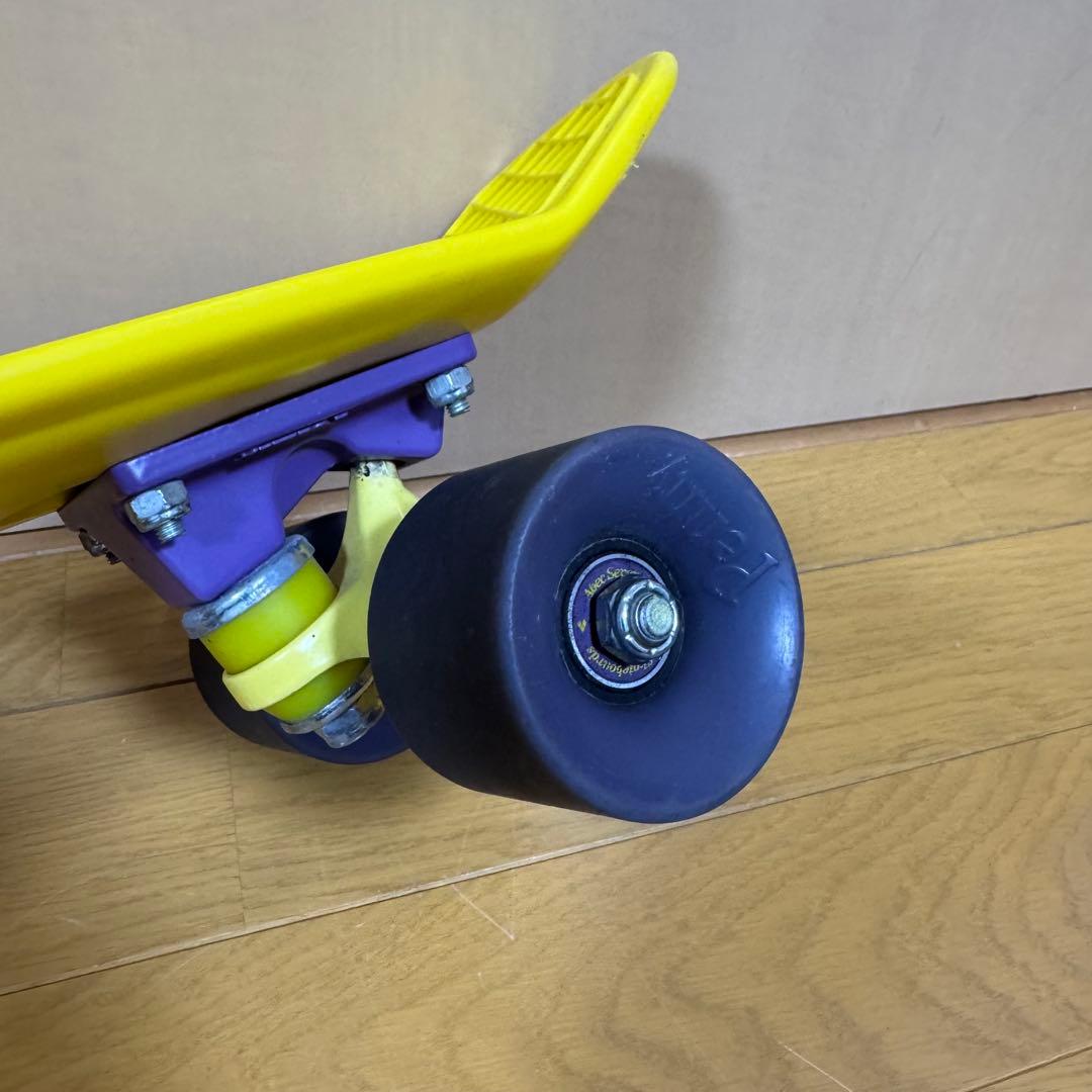 Penny ペニースケートボード　イエロー　パープル　ミニクルーザー　22インチ