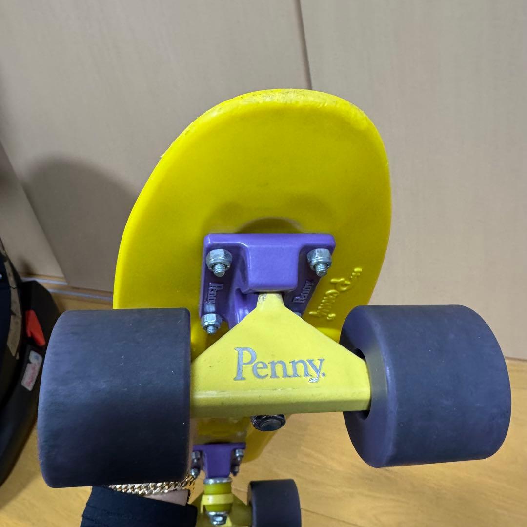 Penny ペニースケートボード　イエロー　パープル　ミニクルーザー　22インチ