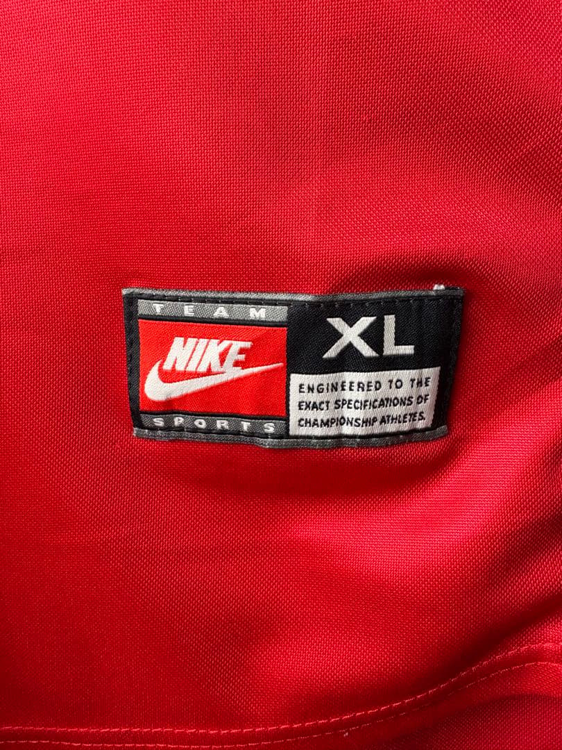 90s NIKEアーセナル　ベルカンプ　ヴィンテージ ユニフォーム ゲームシャツ