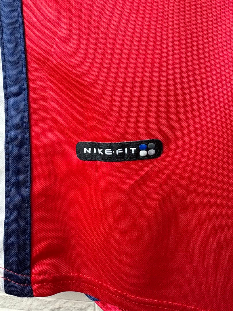 90s NIKEアーセナル　ベルカンプ　ヴィンテージ ユニフォーム ゲームシャツ