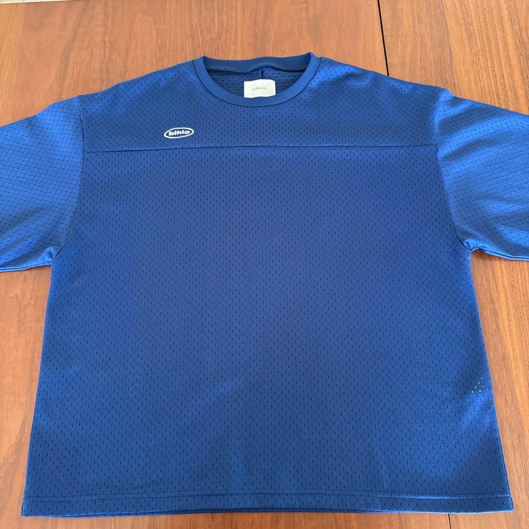 【ballaholic】 blhlc Oval Logo Mesh Tee