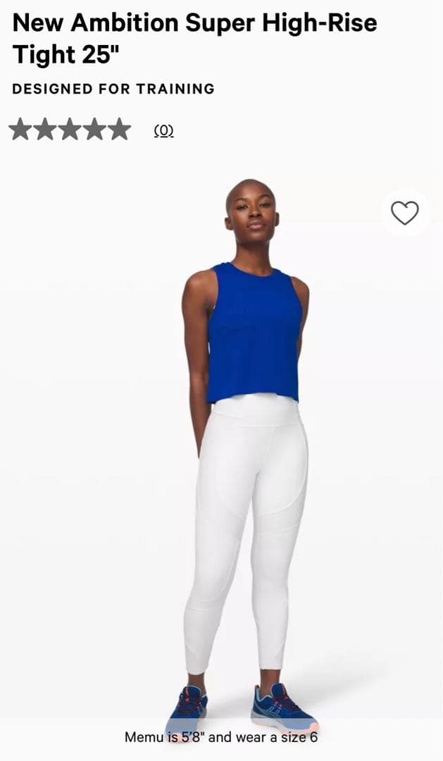 lululemon ルルレモン♡レアなホワイト レギンス ヨガ サイズ2