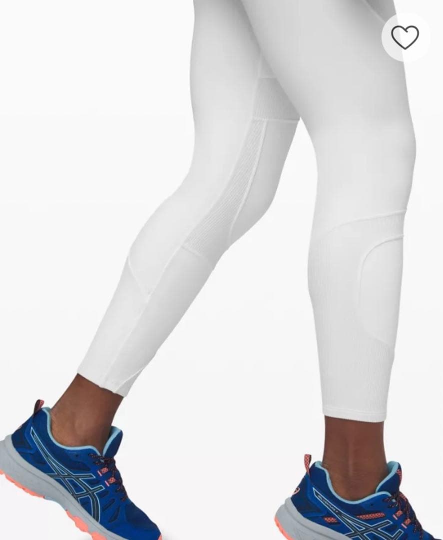 lululemon ルルレモン♡レアなホワイト レギンス ヨガ サイズ2