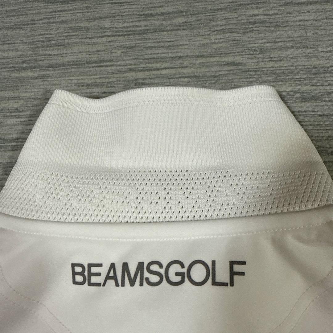 新品　BEAMS GOLF ビームスゴルフ　半袖ハーフジップシャツ　S