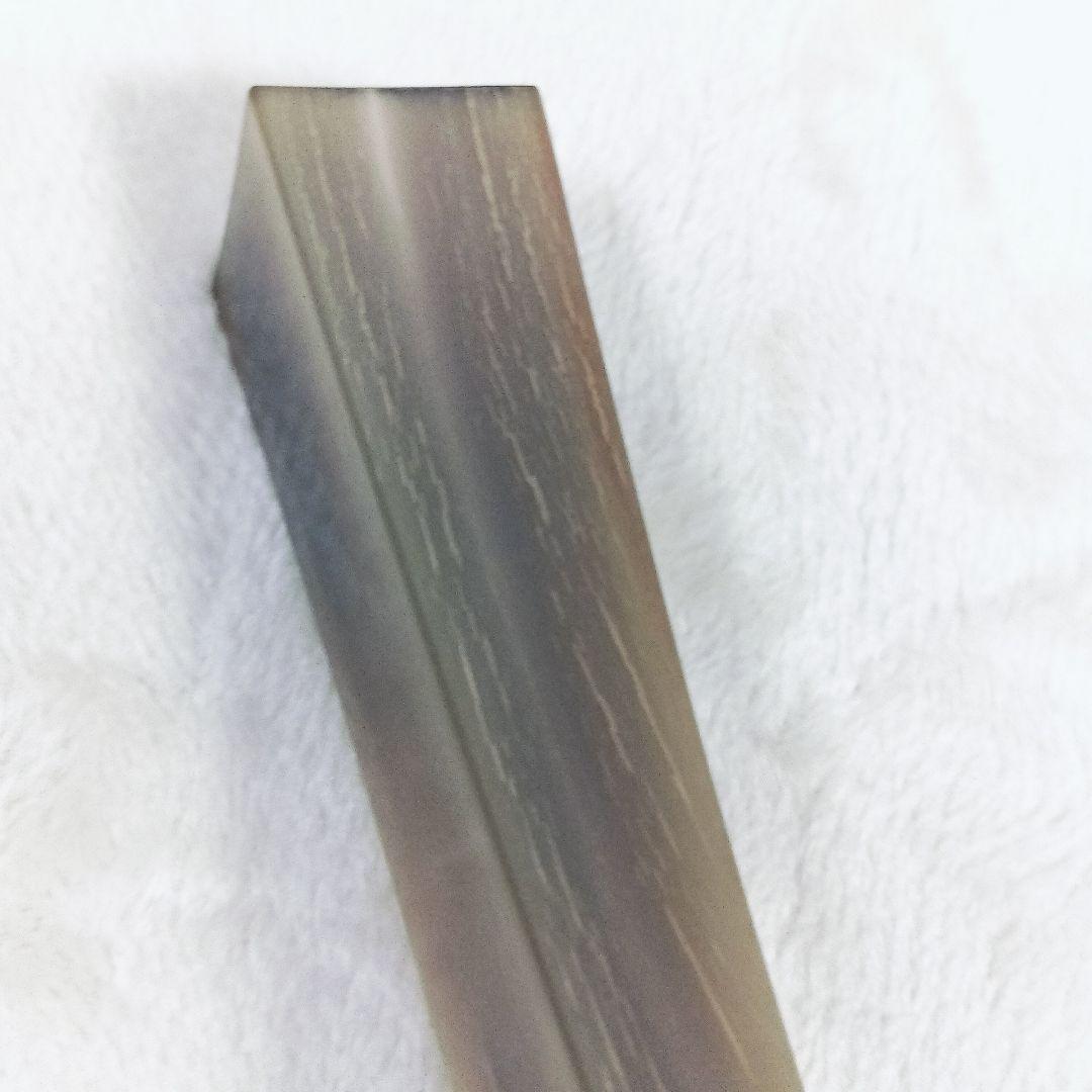 【良品】津軽三味線 べっ甲撥 白水牛台 156.5g 鼈甲 バチ　三味線